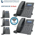5 Grandstream Grp2601w 2-line 2 Sip Office Phone 2.4ghz Wifi Bundle Lot. Fixed Price $204.95.