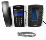 Polycom Vvx 501 Ip Voip Business Phone + Color Expansion Module 2201-46350-001. Fixed Price $29.99.