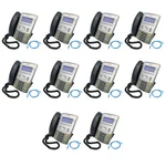 Nice! 10x Nortel Anatel Avaya 1120e Ntys03 Poe Voip Ip Business Phone W/stands. Fixed Price $100.00.