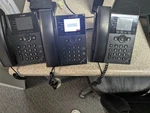 Lot Of 3 Polycom Vvx 250 4 Line Ip Phone.. Fixed Price $65.00.