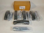 New Polycom 2200-17445-001 Set Of 5 Soundpoint Handsets W/coil Cord. Fixed Price $32.99.