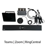 Yealink Meetingbar A20 Android 4k + Ctp18 Touch Panel Wireless Mic Cables. Fixed Price $700.00.