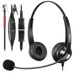 Yealink Phone Headset With Quick Disconnect Cord, Rj9 Office Telephone Headse.... Fixed Price $66.55.