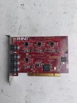 Rhino R4fxo-ec Pci Telephony Card 4 Port Fxo W Noise Cancellation. Fixed Price $131.07.