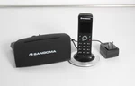 Sangoma D10 D10m Dect Cordless Handset W/ Batteries, Charger, & Base Station. Fixed Price $69.99.