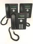 Lot Of 3 Avaya 9504 Digital Phones Handsets, Stands, Rj11 Cables, Free Shipping. Fixed Price $43.92.