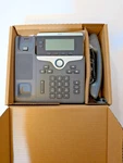 New In Open Box Cisco Cp-7821-k9 Ip Phone With Stand Gray N1908 C9. Fixed Price $42.00.