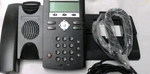 Lot Of 2 Polycom Soundpoint Ip 335 Voip Phone & Stand Tested Poe Ring Central. Fixed Price $24.98.