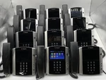 Lot Of (12) Polycom Vvx 600 Ip Touchscreen Phone - Black. Fixed Price $250.00.