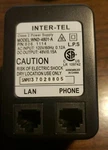 Inter-tel 120v Poe Power Supply Wnd-4801-a. Fixed Price $27.99.