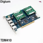 Wildcard Digium Tdm410 Tdm 410 4-port Card Pci Rj-11 S110m Asterisk. Fixed Price $60.54.