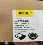 Open Box Jabra Speak 750 Uc Bluetooth Speakerphone With Link 370 7700-409. Fixed Price $163.53.
