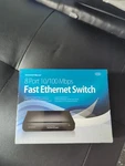 New Sealed Monoprice 8 Port 10/100 Mbps Fast Ethernet Switch Model M108. Fixed Price $5.12.