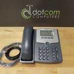 Cisco Spa512g 4-line Ip Telephone Lcd Display 2-port Switch Poe 74-10308-02. Fixed Price $99.00.