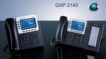 Grandstream Gxp2140 W/ Gxp2200ext Expansion Module Bundle - 1 Month Free Service. Fixed Price $199.99.