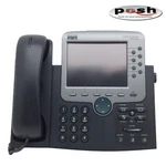 Cisco Cp-7970g Wall Mountable Ip Phone - W/ Stand & Handset- No Power Cord. Fixed Price $41.95.