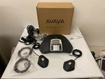 Avaya B149 Analog Business Conference Phone 700501533 W/2 B100 Expansion Mics. Fixed Price $210.00.