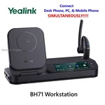 Yealink Bh71 Workstation Bluetooth Wireless Headset System Ear Hook. Fixed Price $238.99.