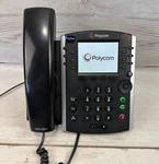 Polycom Vvx400 2201-46104-001 Business Phone Poe Handset & Stand W/ Power Supply. Fixed Price $19.99.