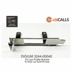Digium 3244-00048 2u Low Profile Bracket For Te235 Te236 Pri Digital Cards. Fixed Price $24.95.