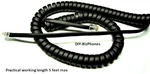 5-pack Handset Cord Yealink Ip Phone Sip T2 T3 T4 T5 Series Voip Flat Black 9ft. Fixed Price $14.99.